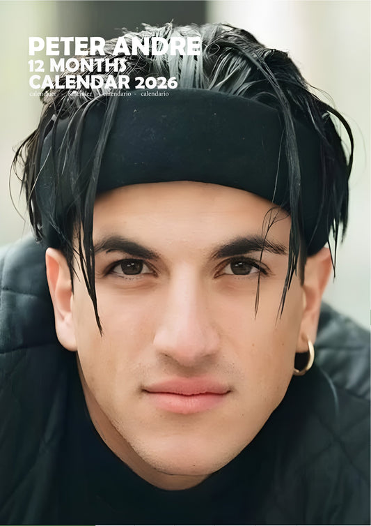 Peter Andre Celebrity Calendar 2026 – M-PRA Range