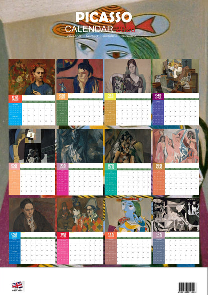 Picasso Art Calendar 2026 – M-PRA Range
