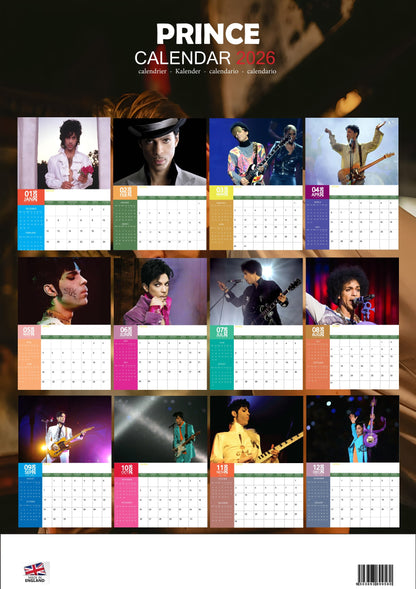 Prince Music Calendar 2026 – M-PRA Range