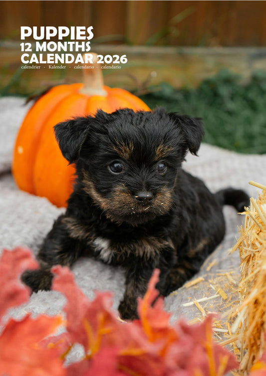 Puppies Dog Calendar 2026 – M-PRA Range