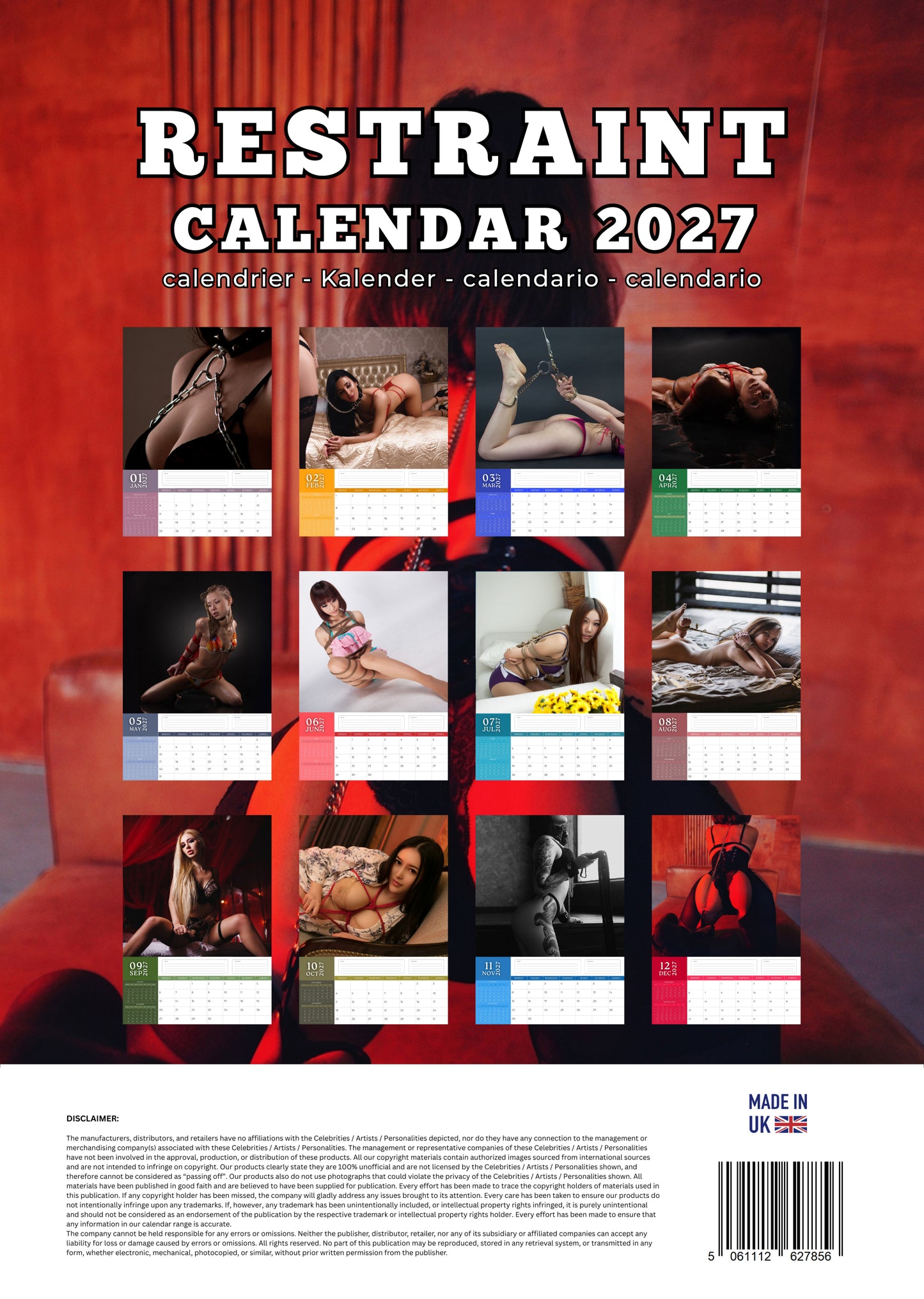 Restraint Calendar 2027 – M-PRA Range