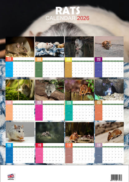 Rats Calendar 2026 – M-PRA Range