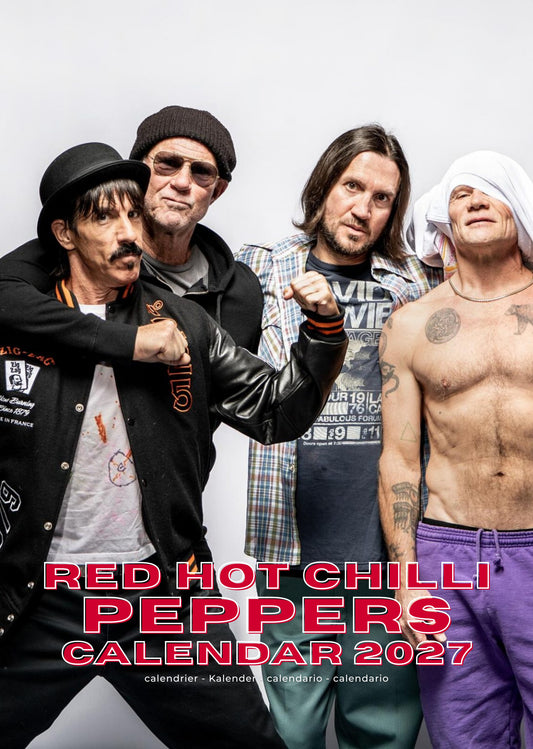Red Hot Chili Peppers Music Calendar 2027 – M-PRA Range