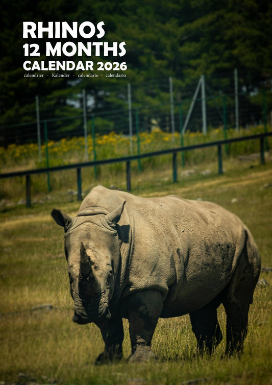 Rhinos Calendar 2026 – M-PRA Range