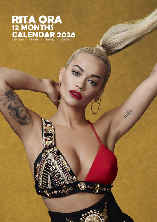 Rita Ora Music Calendar 2026 – M-PRA Range