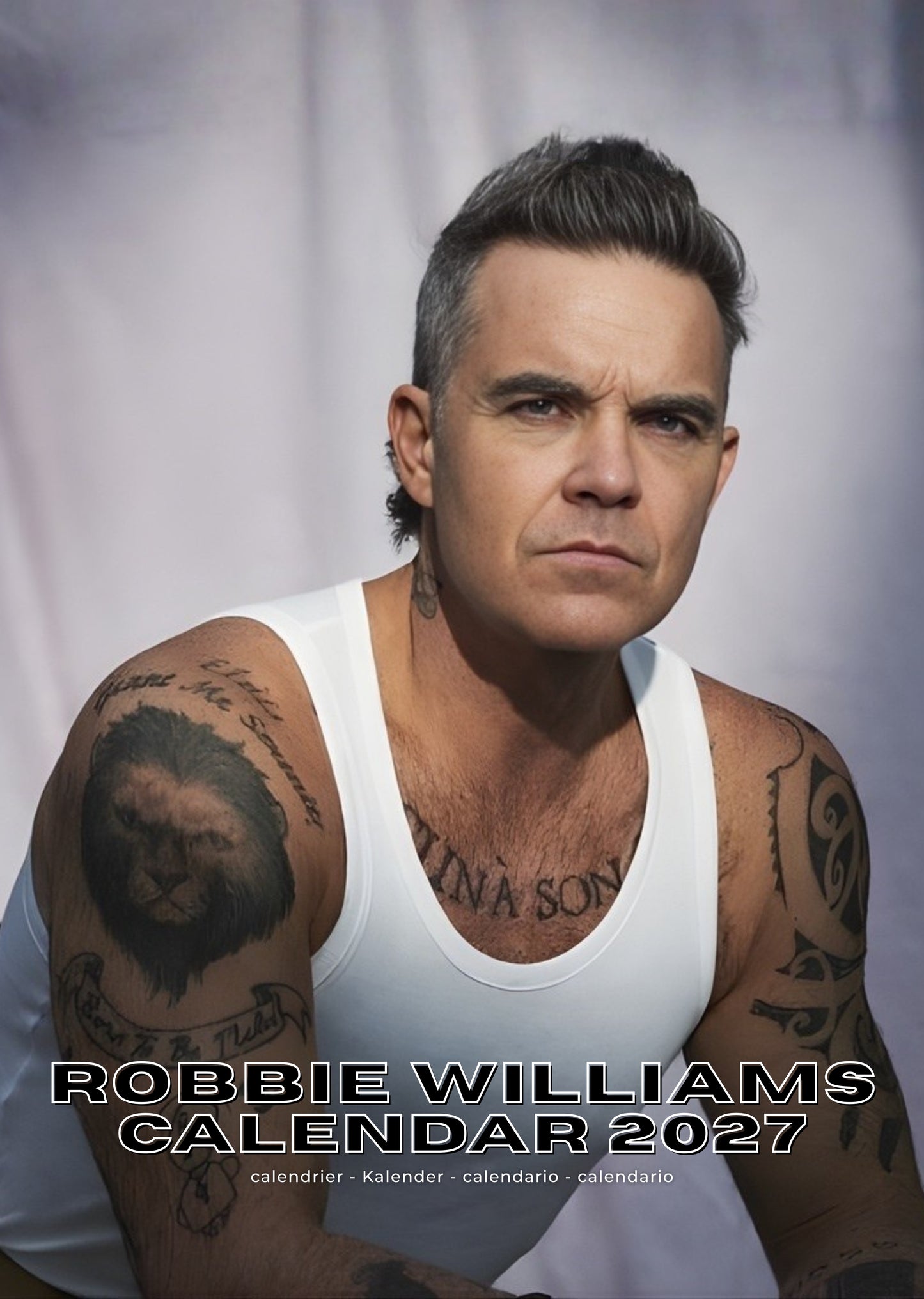 Robbie Williams Music Calendar 2027 – M-PRA Range