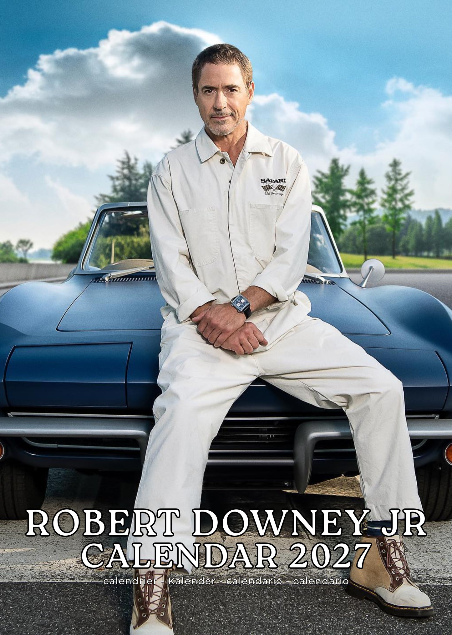 Robert Downey Jr. Calendar 2027 – M-PRA Range
