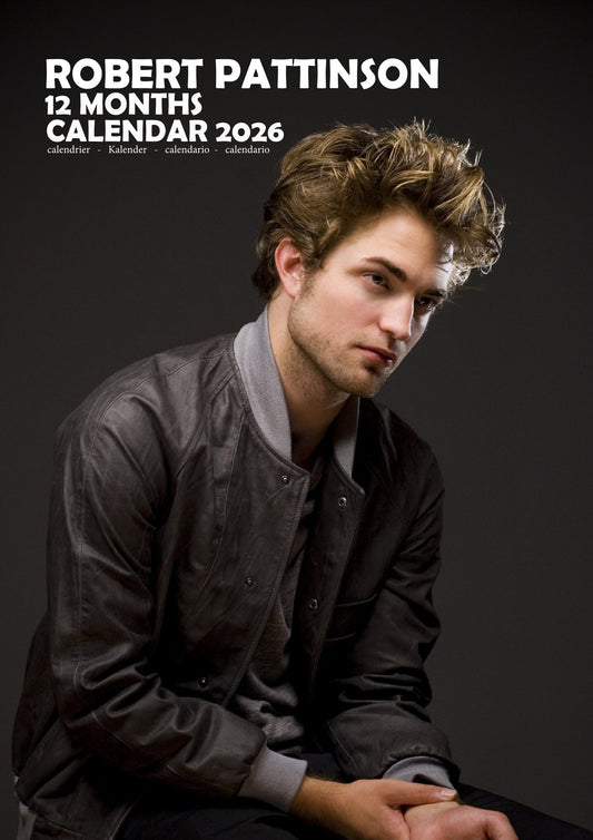 Robert Pattinson Celebrity Calendar 2026 – M-PRA Range