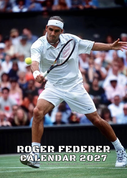 Roger Federer Calendar 2027 – M-PRA Range