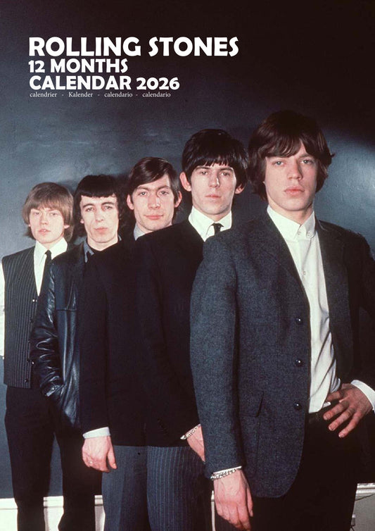 Rolling Stones Music Calendar 2026 – M-PRA Range