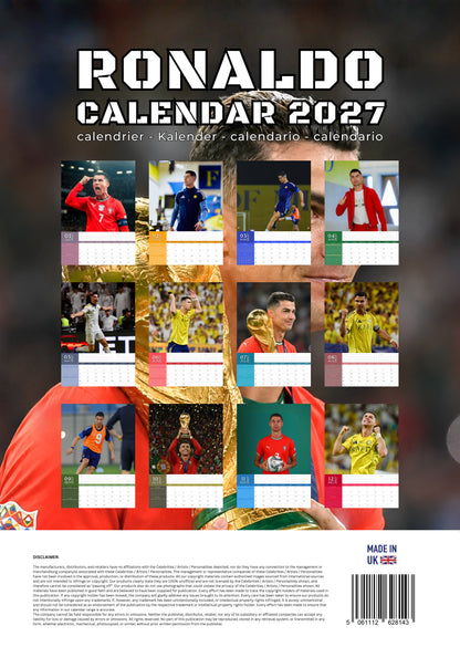 Ronaldo Calendar 2027 – M-PRA Range