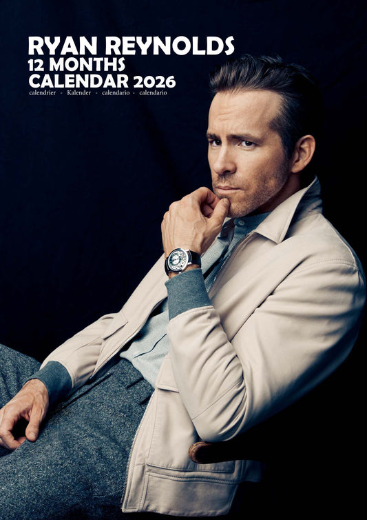 Ryan Reynolds Celebrity Calendar 2026 – M-PRA Range