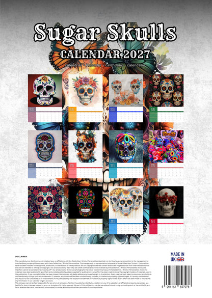 Sugar Skulls Art Calendar 2027 – M-PRA Range