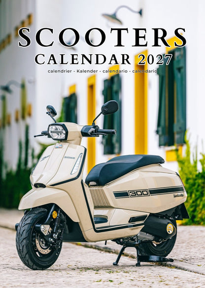 Scooters Transport Calendar 2027 – M-PRA Range