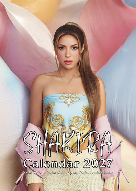 Shakira Music Calendar 2027 – M-PRA Range