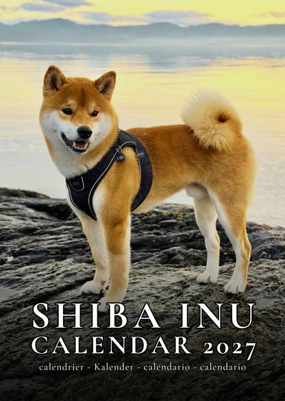 Shiba Inu Dog Calendar 2027 – M-PRA Range