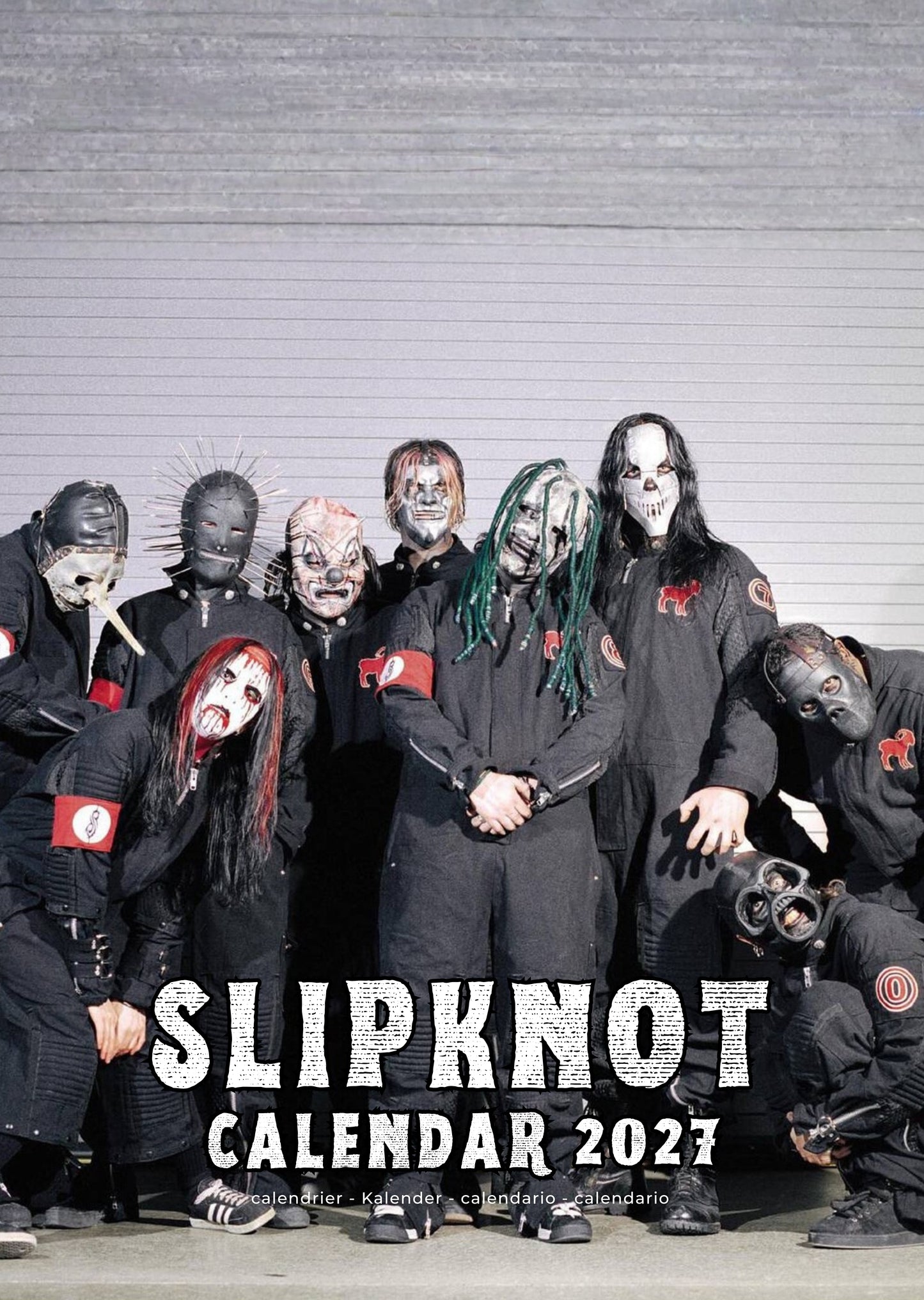 Slipknot Music Calendar 2027 – M-PRA Range