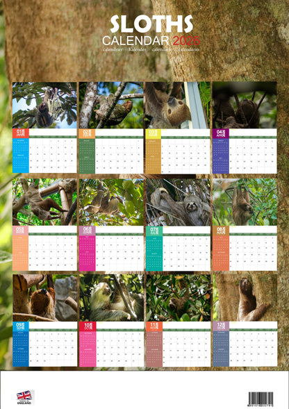 Sloths Calendar 2026 – M-PRA Range