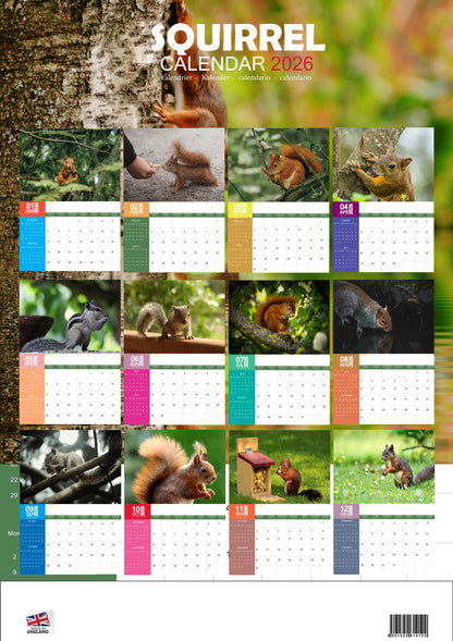 Squirrel Calendar 2026 – M-PRA Range