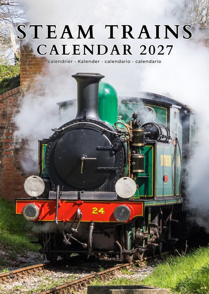 Steam Trains Transport Calendar 2027– M-PRA Range