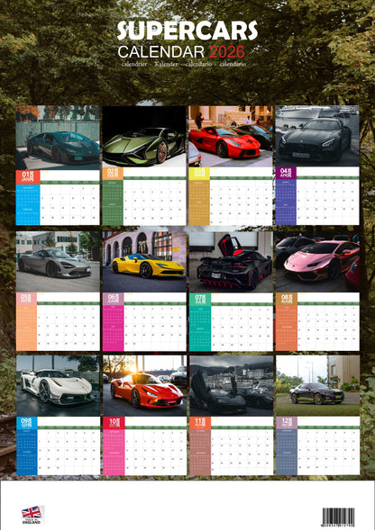 Supercars Transport Calendar 2026 – M-PRA Range