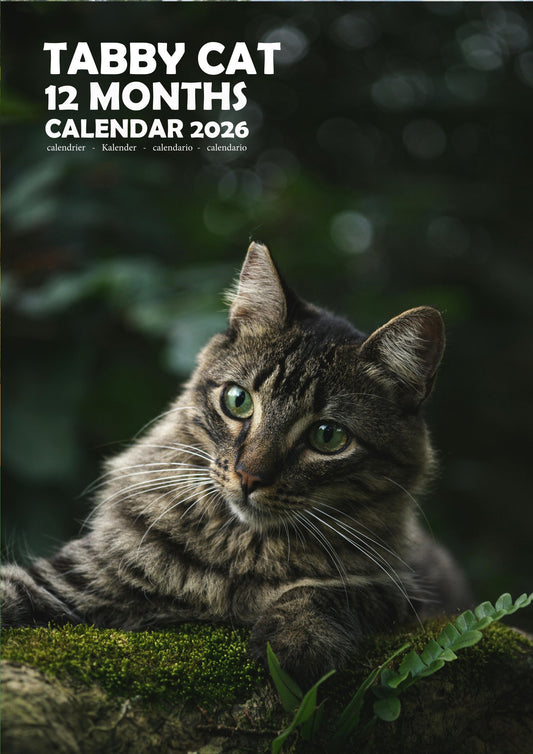 Tabby Cat Calendar 2026 – M-PRA Range