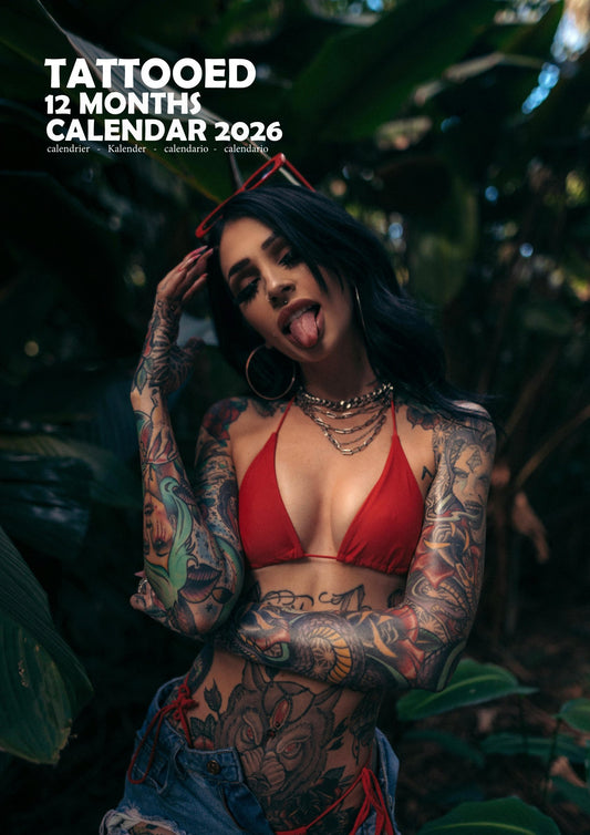 Tattooed Women Calendar 2026 – M-PRA Range