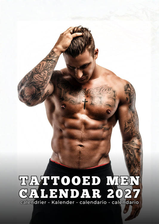 Tattooed Men Calendar 2027 – M-PRA Range