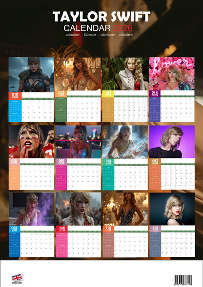 Taylor Swift Music Calendar 2026 – M-PRA Range