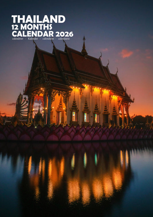 Thailand Calendar 2026 – M-PRA Range