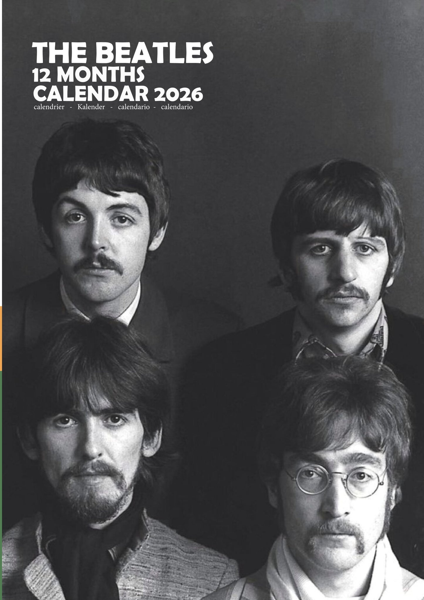 The Beatles Music Calendar 2026 – M-PRA Range