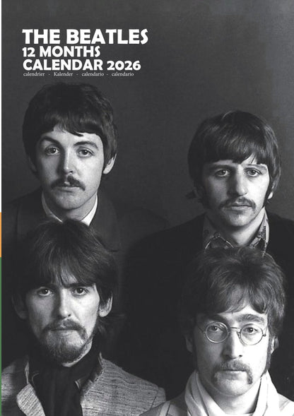 The Beatles Music Calendar 2026 – M-PRA Range