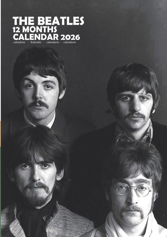 The Beatles Music Calendar 2026 – M-PRA Range