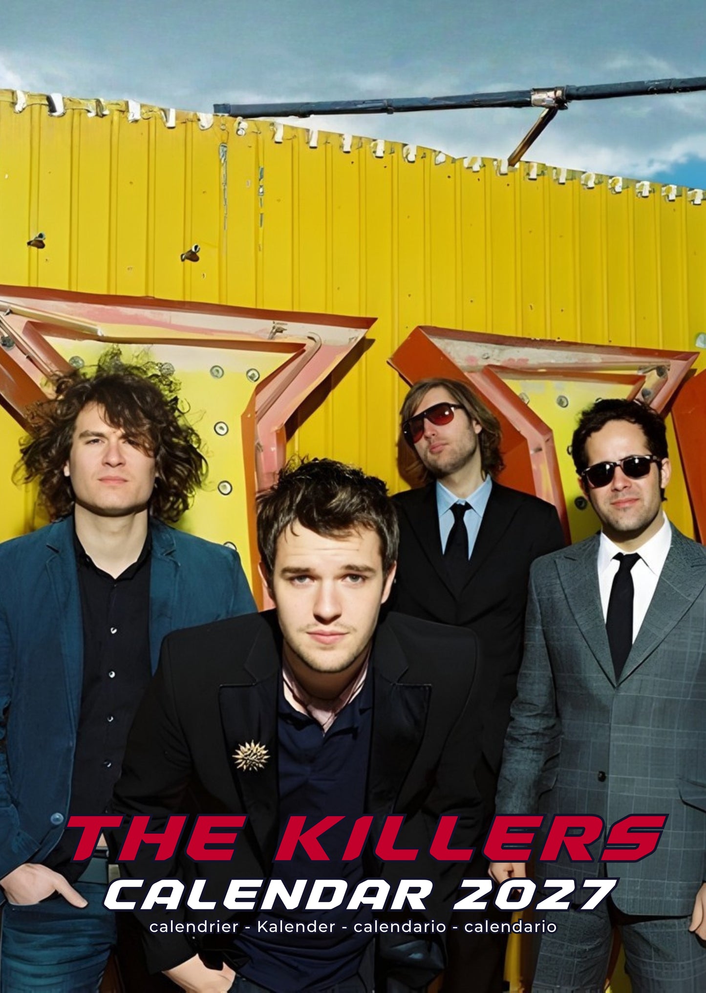 The Killers Music Calendar 2027 – M-PRA Range