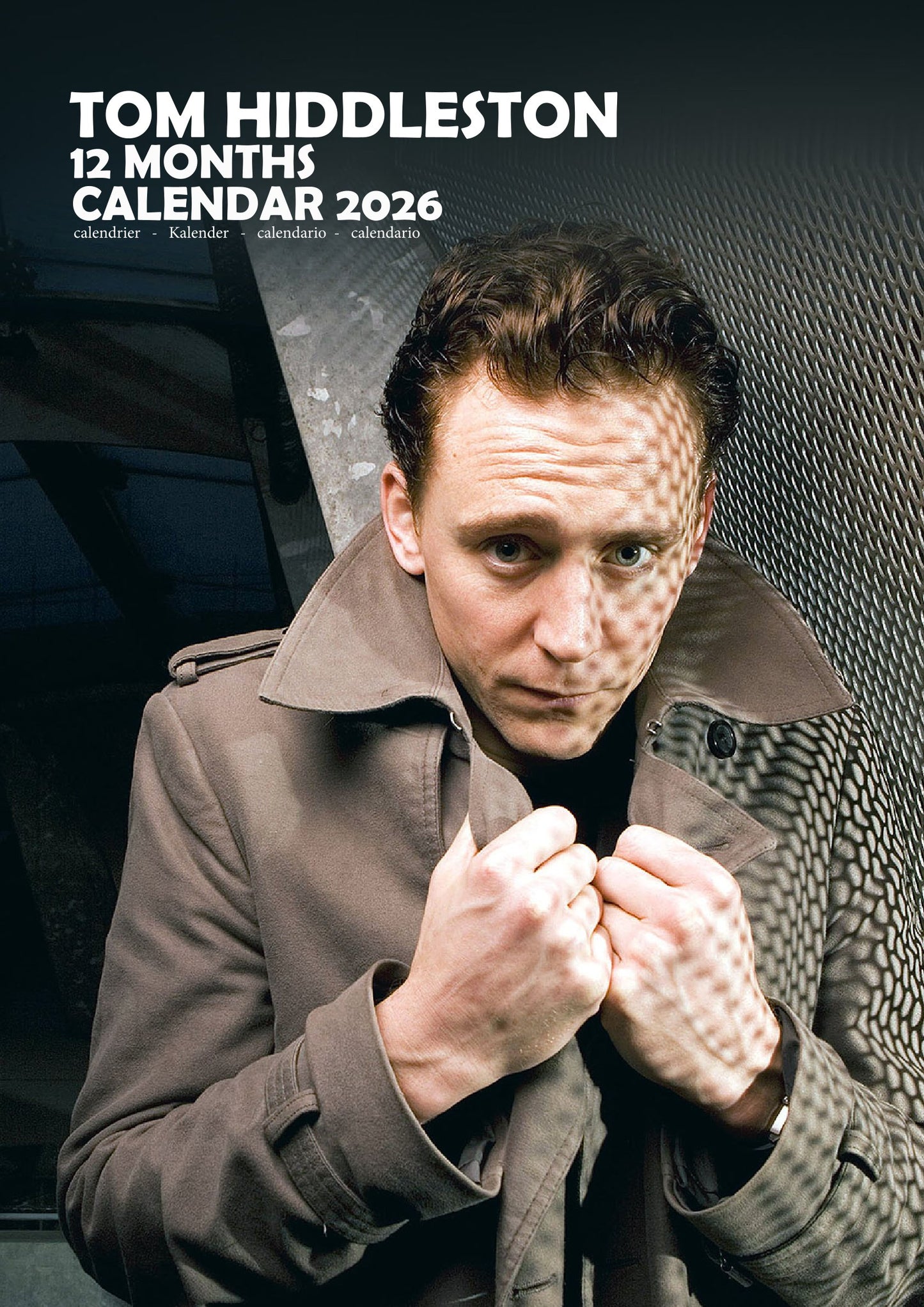 Tom Hiddleston Celebrity Calendar 2026 – M-PRA Range