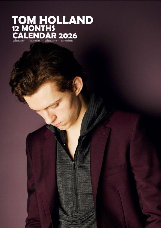 Tom Holland Celebrity Calendar 2026 – M-PRA Range