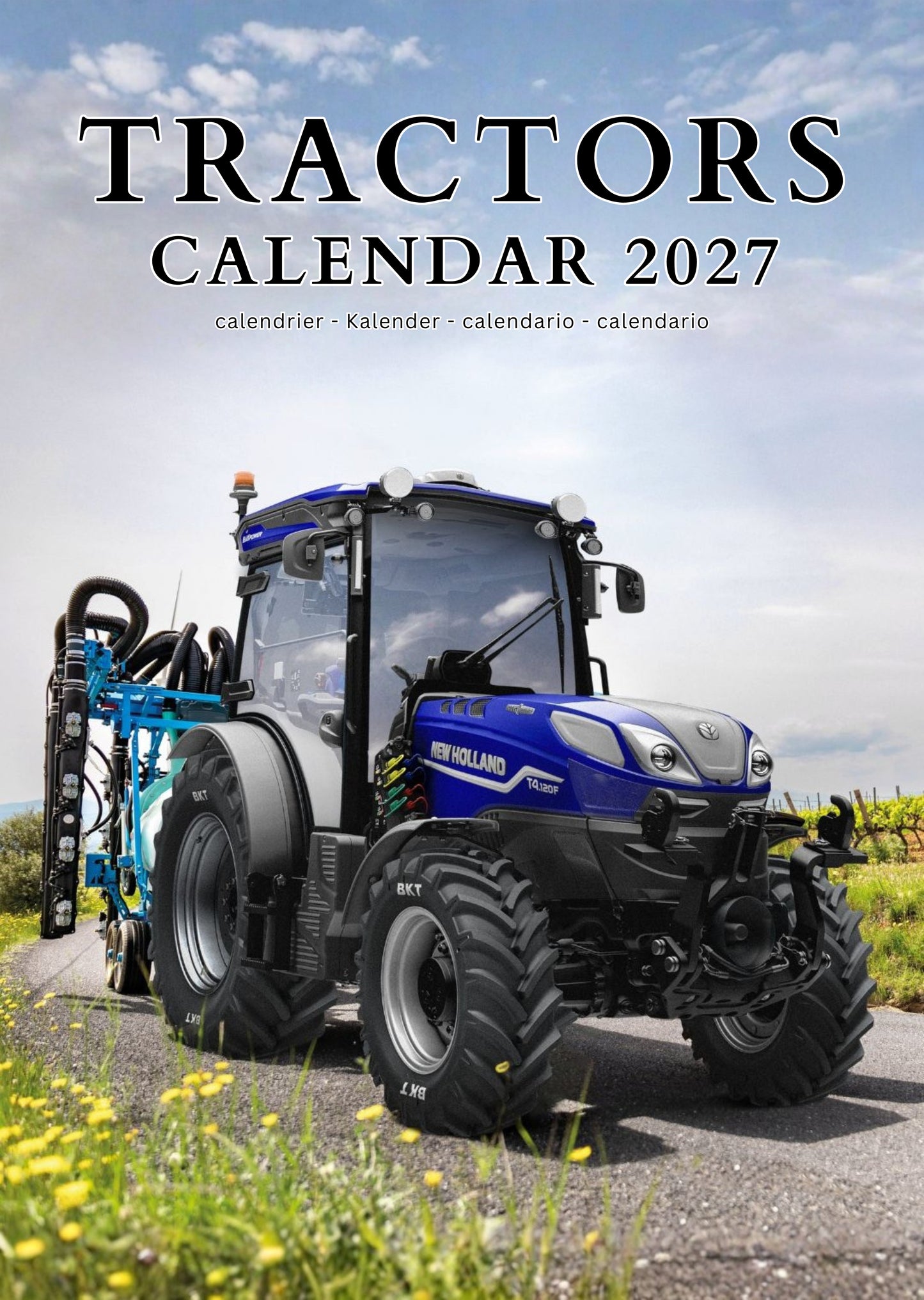 Tractors Transport Calendar 2027 – M-PRA Range