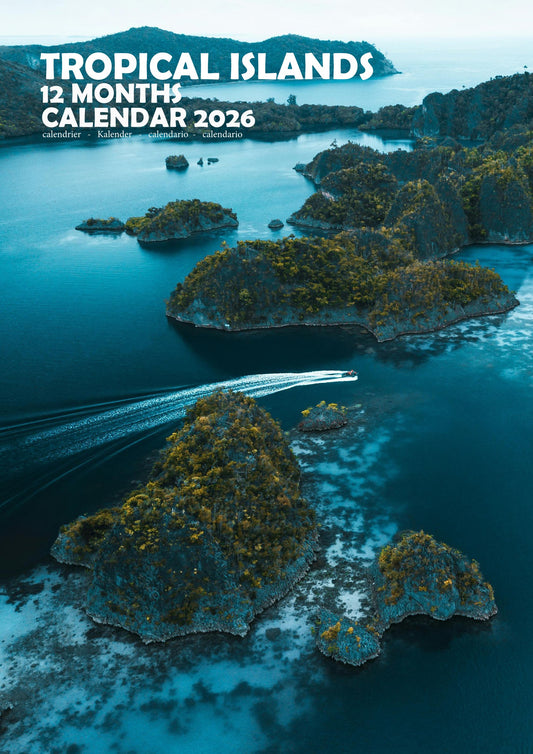 Tropical Islands Calendar 2026 – M-PRA Range