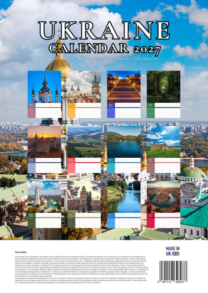 Ukraine Calendar 2027 – M-PRA Range