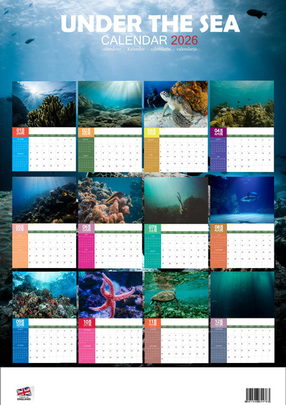 Under The Sea Calendar 2026 – M-PRA Range