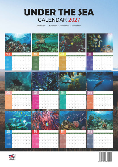 Under The Sea Calendar 2027 – M-PRA Range