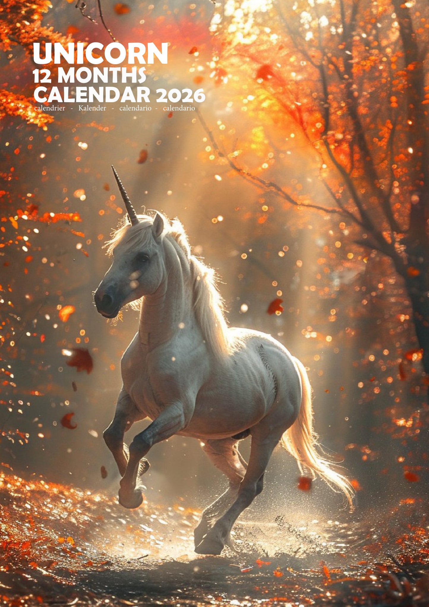 Unicorn Surrealism Art Calendar 2026 – M-PRA Range