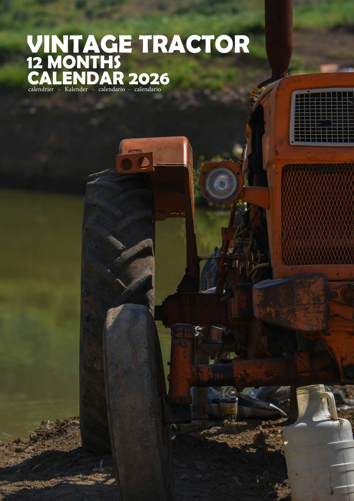Vintage Tractor Transport Calendar 2026 – M-PRA Range