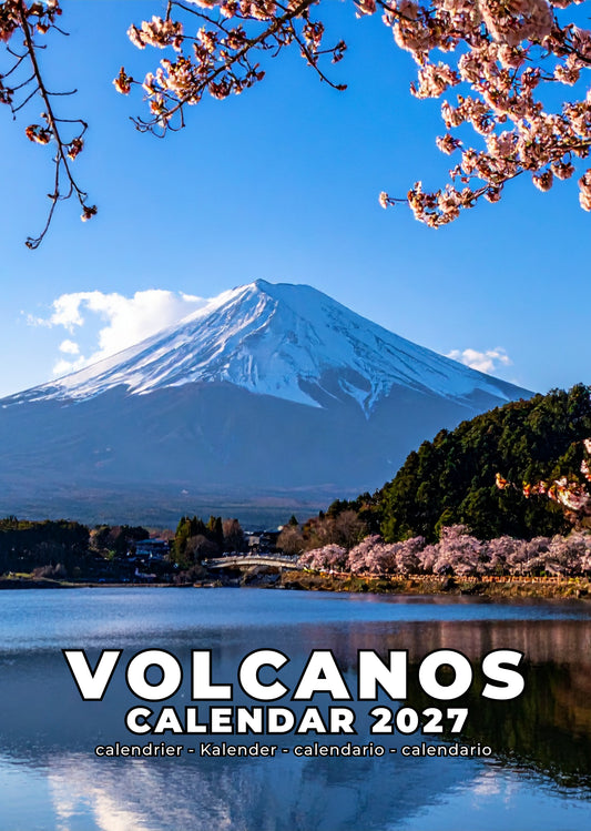 Volcanos Natural Calendar 2027 – M-PRA Range