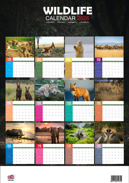 Wildlife Calendar 2026 – M-PRA Range