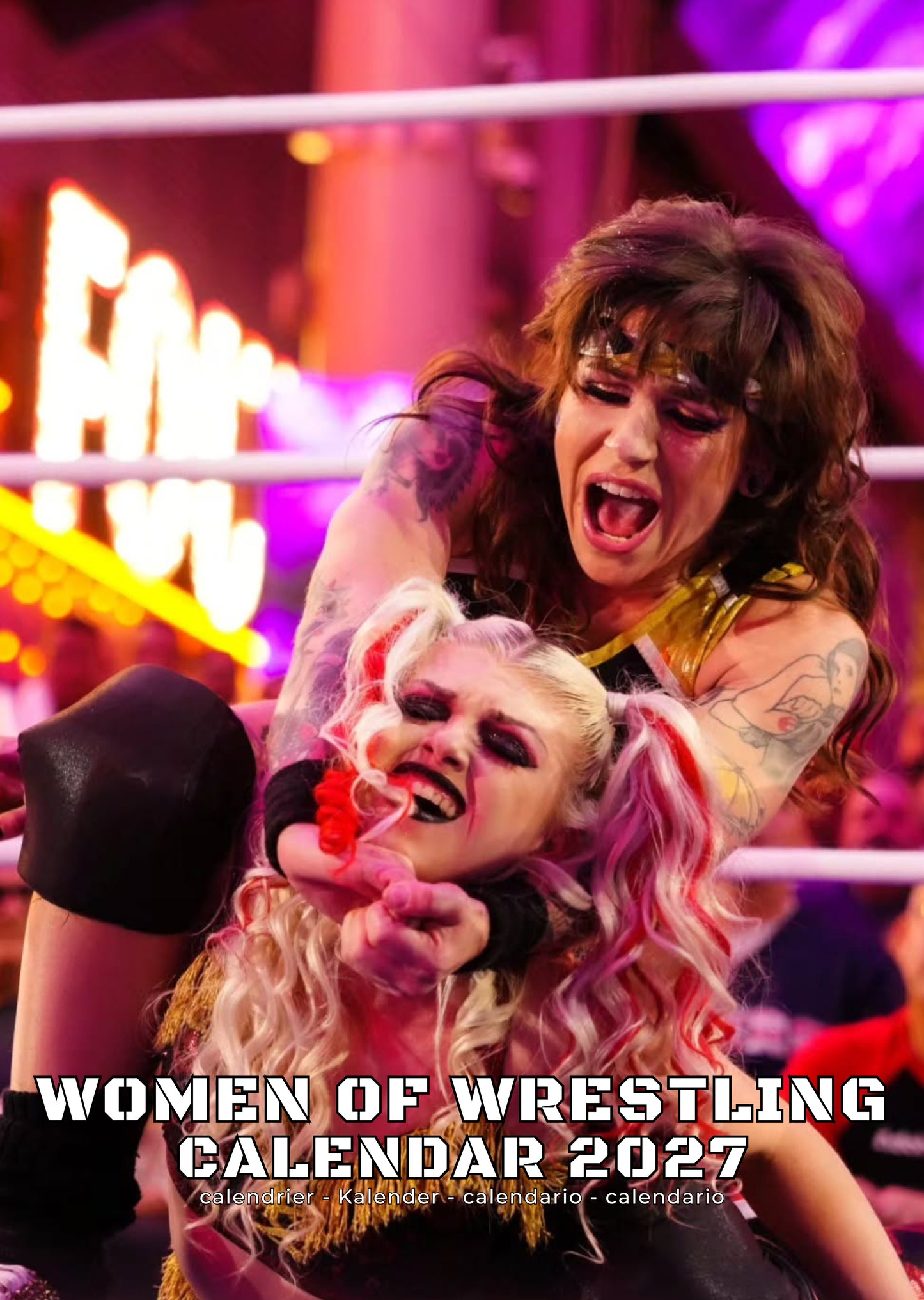 Women of Wrestling Calendar 2027 – M-PRA Range